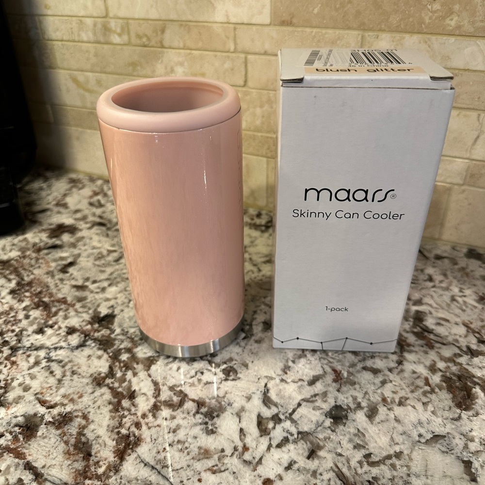 Pink Skinny Can Cooler